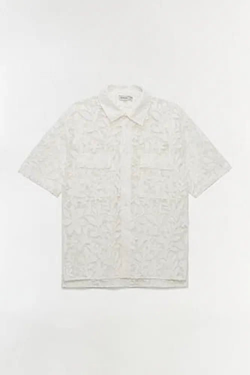 Alan Cotton Lace Shirt