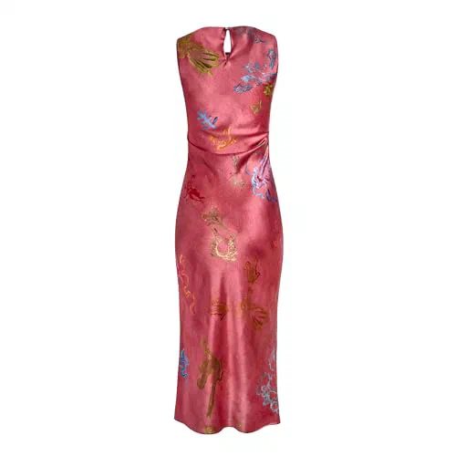 Alejandra Alonso Rojas, Bias Sheath Midi Dress — view 3