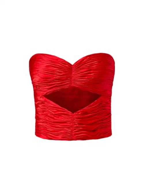 Alejandra Alonso Rojas, Cut-Out Bustier Top