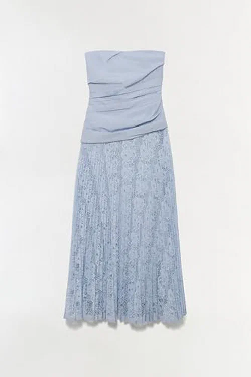 Annalise Cotton Lace Midi Dress