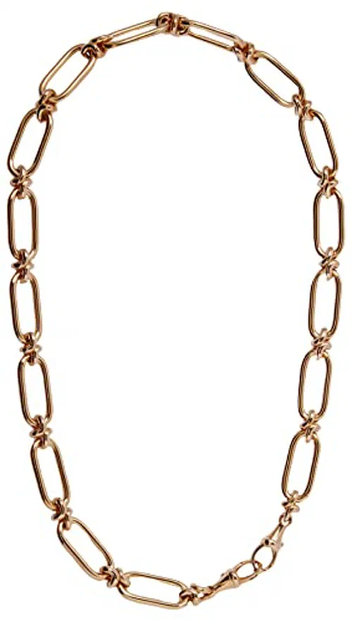 Annoushka, Knuckle 14ct Heavy Link Chain, Yellow Gold