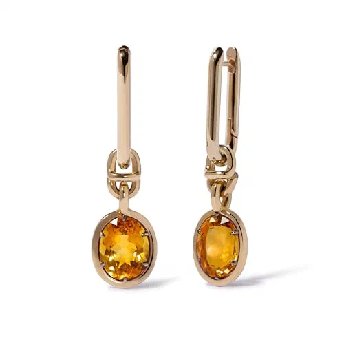 Annoushka Knuckle Earrings, Citrine