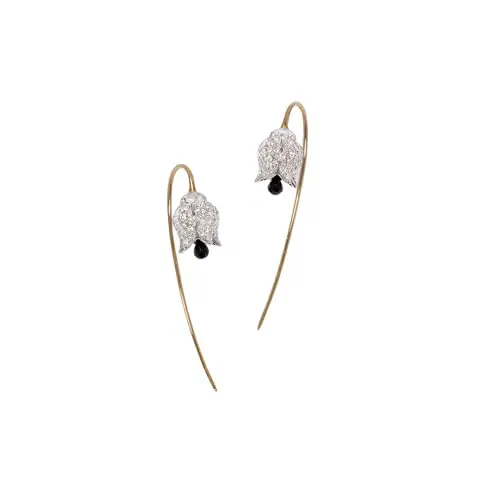Annoushka, Tulips French Hook Earring 18k