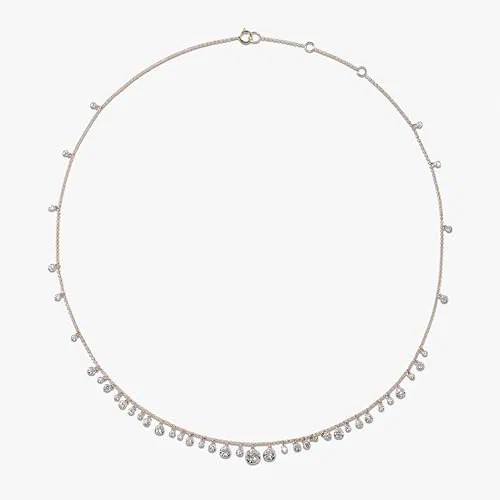 Annoushka, Whoopsie Daisy Necklace, 18ct Yellow Gold & White Gold — view 3