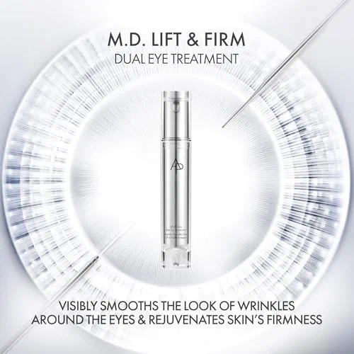 AP Beauty (by AMOREPACIFIC) M.D. Lift & Firm Dual Eye Treatment 15 mL/0.50 fl. oz., Advanced Firming Eye Cream, Reduces Puffiness, Dark Circles, Wrinkles, Luxury Skincare — view 3