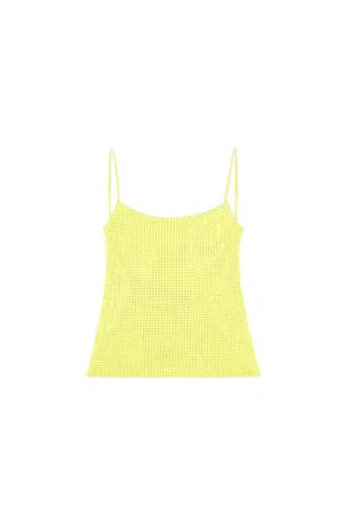 AREA, Crystal Hotfix Cami Top, XS