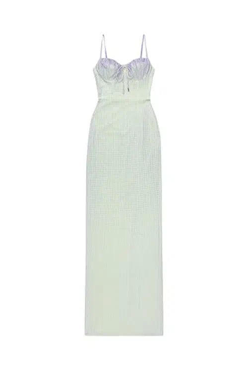 AREA, Crystal Hotfix Gown, S