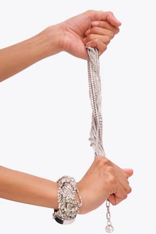 AREA, Messy Chain Bracelet — view 3