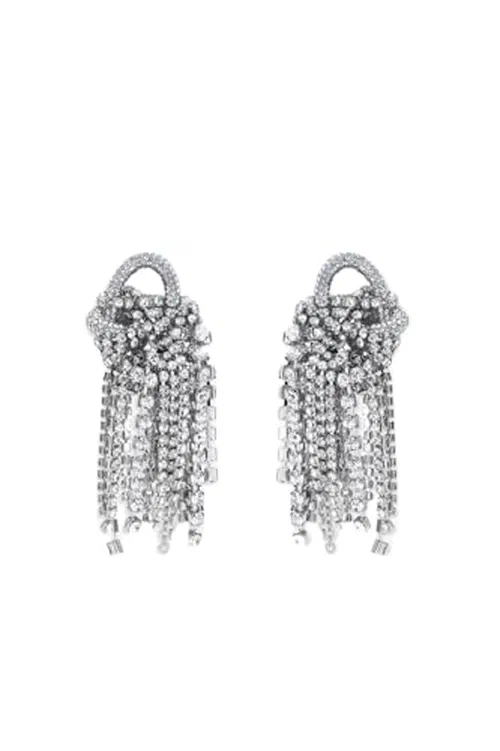 AREA, Messy Chain Earrings