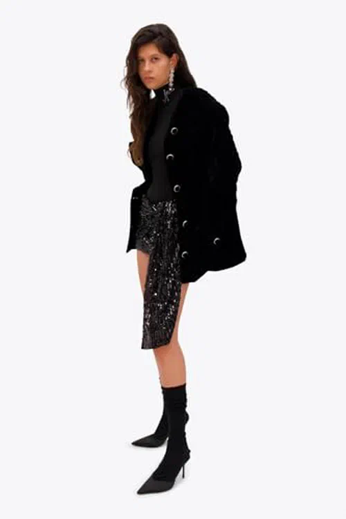 AREA, Quilted Velvet Lady Jacket, M/L — view 3