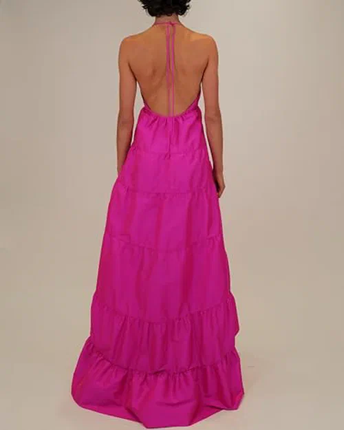 Azeeza, Kitty Olesia Taffeta Gown — view 3