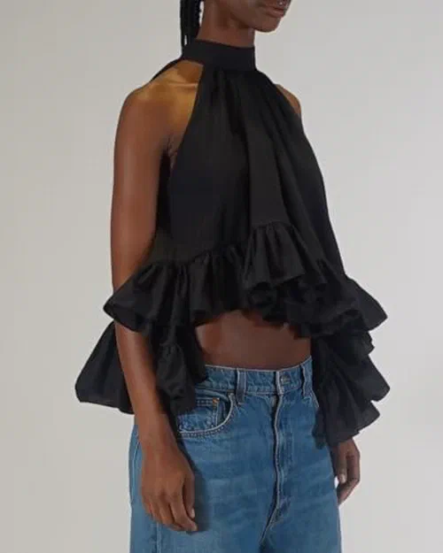 Azeeza, Plath Poplin Top — view 3