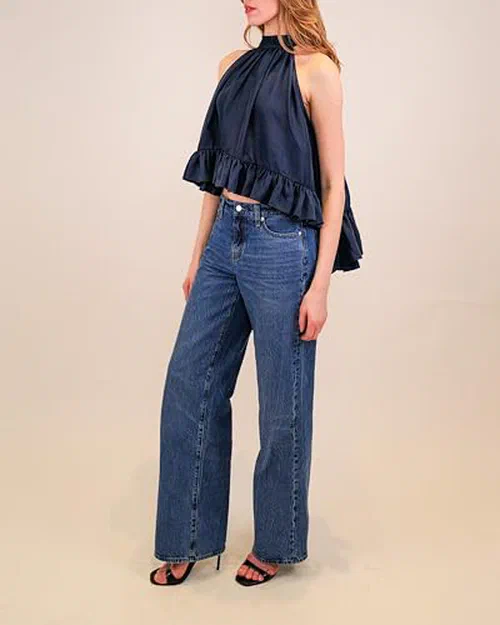 Azeeza, Plath Raw Silk Top — view 3