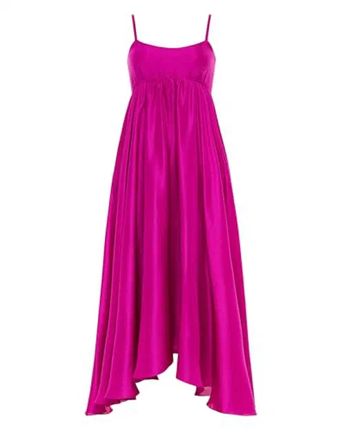 Azeeza, Rachel Raw Silk Midi