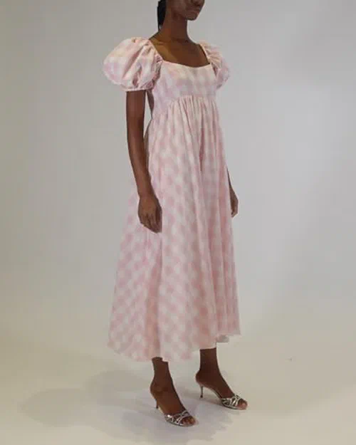 Azeeza, Rory Gingham Midi — view 3