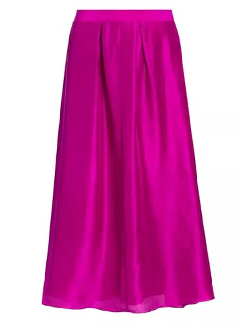 Azeeza, Sheridan Raw Silk Skirt