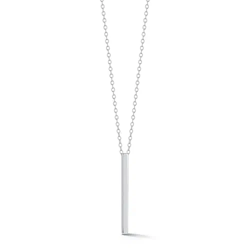 Bar Necklace - 22"+2" Chain