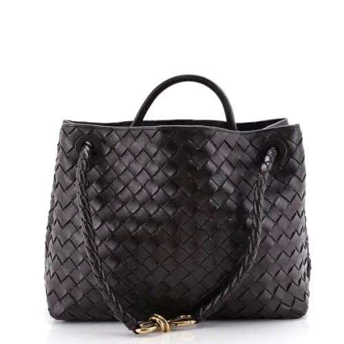 Bottega Veneta, Pre-Loved Andiamo Top Handle Bag Medium