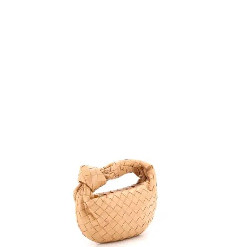 Bottega Veneta, Pre-Loved BV Jodie Hobo Mini — view 3