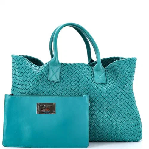 Bottega Veneta, Pre-Loved Cabat Tote Intrecciato Nappa Medium — view 3