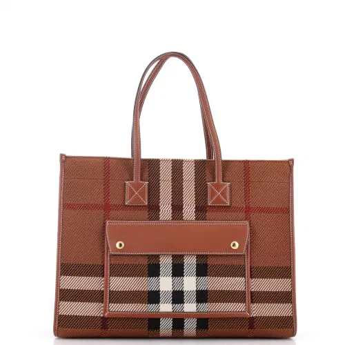 Burberry, Pre-Loved Freya Shopping Tote Medium