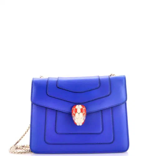 Bvlgari, Pre-Loved Serpenti Forever Square Shoulder Bag Small
