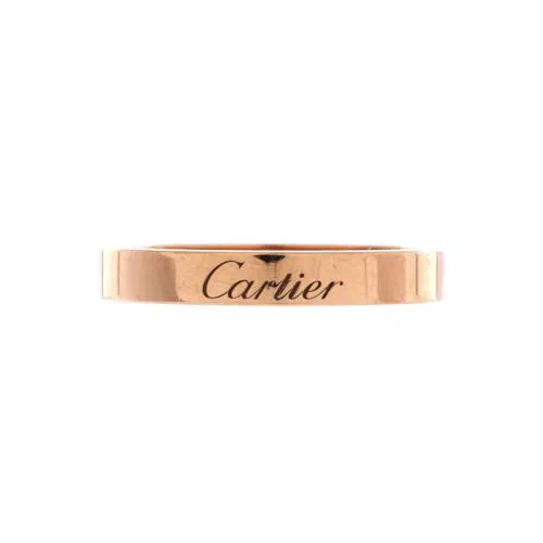 Cartier, Pre-Loved C de Cartier Wedding Band Ring 3mm — view 3