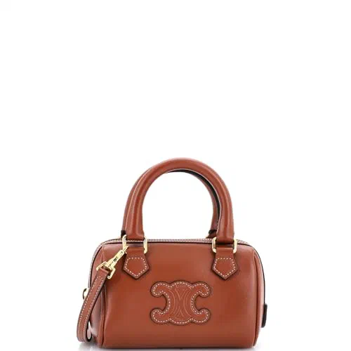 Celine, Pre-Loved Cuir Triomphe Boston Bag Mini