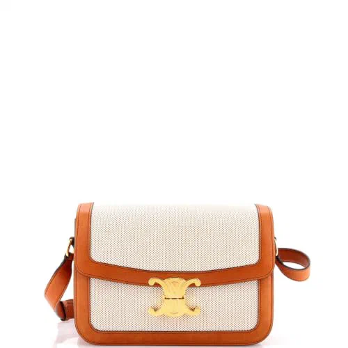Celine, Pre-Loved Triomphe Shoulder Bag Medium