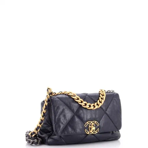 Chanel, Pre-Loved 19 Flap Bag Medium — view 3