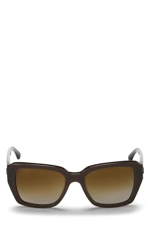 Chanel, Pre-loved Brown Acetate Sunglasses 5263