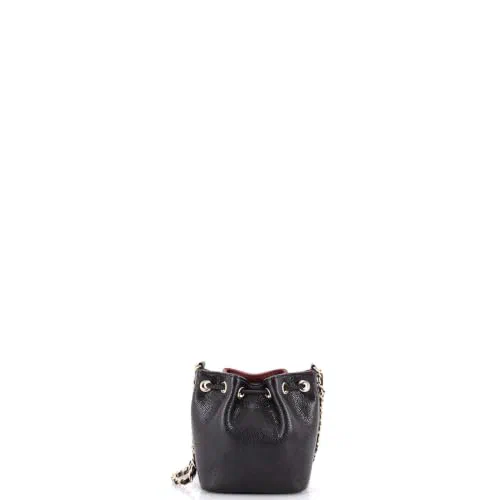 Chanel, Pre-Loved Business Affinity Drawstring Bucket Bag Mini — view 3