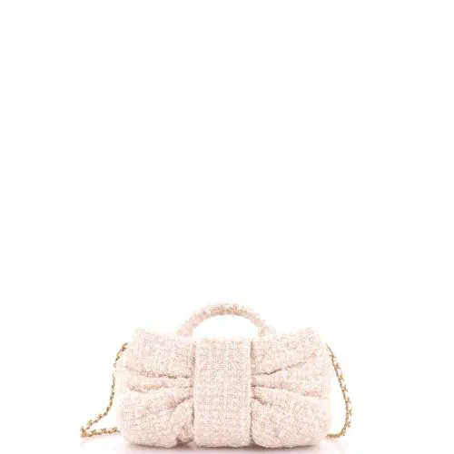 Chanel, Pre-Loved CC Bow Chain Shoulder Bag Mini — view 3