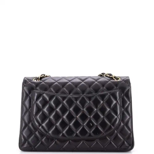 Chanel, Pre-Loved Classic Single Flap Bag Maxi — view 3
