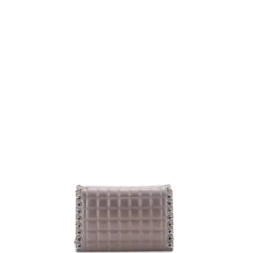 Chanel, Pre-Loved Piercing Chain Flap Bag Small — view 3