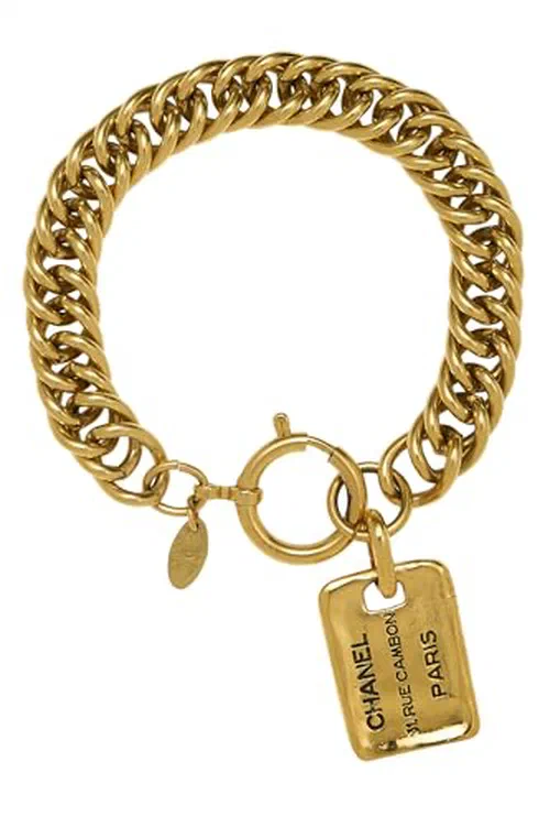 Chanel, Pre-Loved Rue Cambon Medallion Bracelet