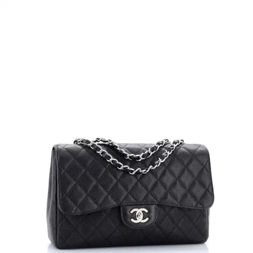 Chanel, Pre-Loved Vintage Classic Single Flap Bag Jumbo — view 3