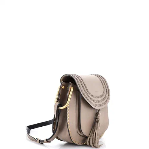 Chloe, Pre-Loved Hudson Handbag Whipstitch Leather Medium — view 3