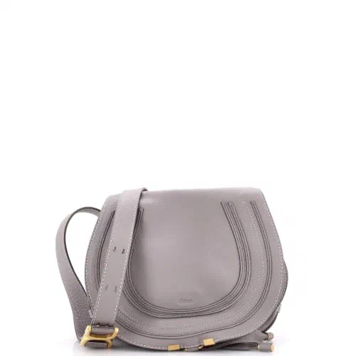 Chloe, Pre-Loved Marcie Crossbody Bag Leather Medium