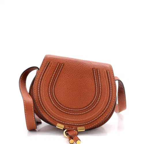 Chloe, Pre-Loved Marcie Crossbody Bag Leather Small