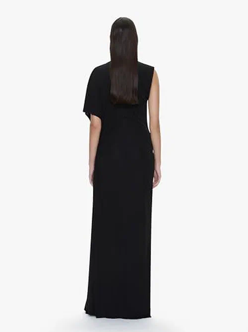 Christopher Esber, Bezel Quartz Draped Tank Dress — view 3