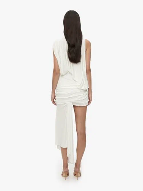 Christopher Esber, Cumulus Tucked Mini Dress — view 3