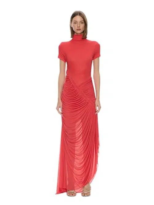 Christopher Esber, Fusion Ruched Ripple Dress