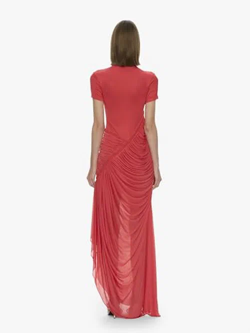 Christopher Esber, Fusion Ruched Ripple Dress — view 3