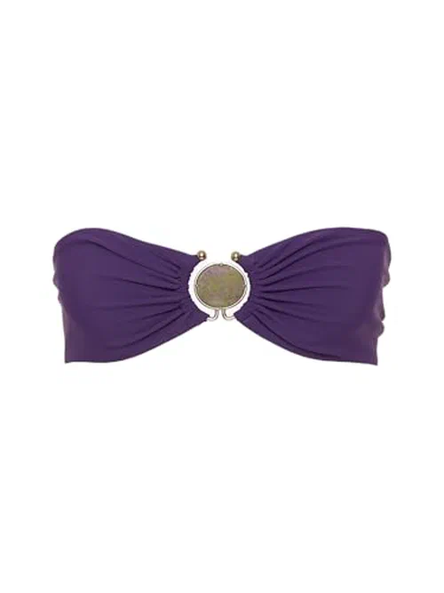 Christopher Esber, Mineral Stone Side Ruched Bandeau