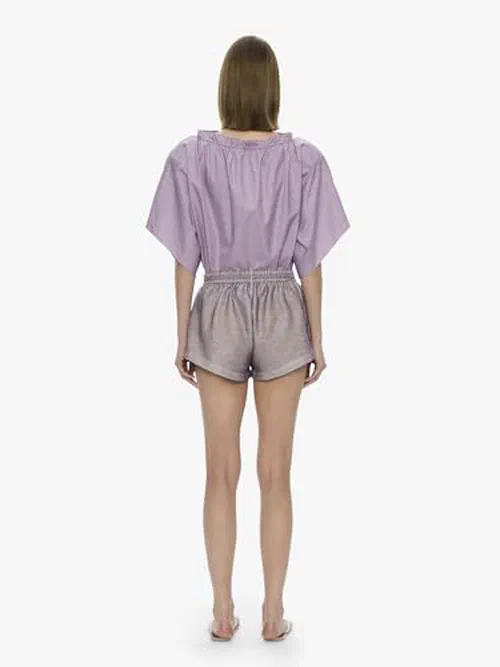 Christopher Esber, Mirage Palm Poplin Bodysuit — view 3