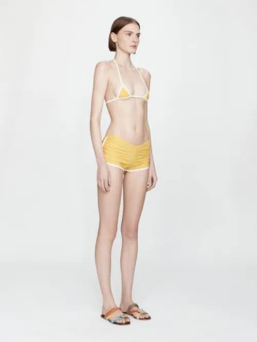 Christopher Esber, Oasis Ruched Swim Boyshort — view 3