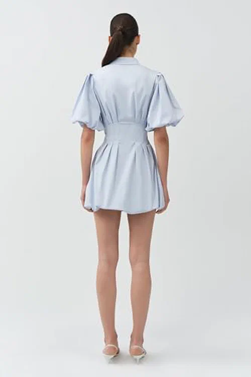 Cleo Cotton Mini Dress — view 3