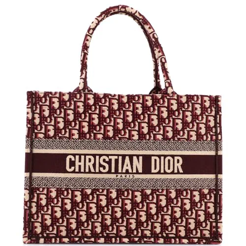 Dior, Pre-Loved Book Tote Oblique Canvas Medium