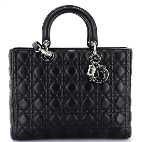 Dior, Pre-Loved Lady Dior Bag Large